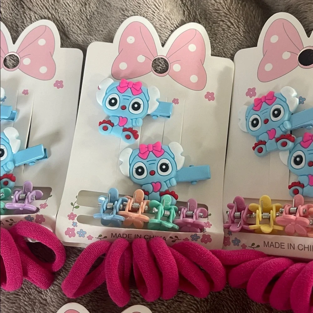 Disney stitch Lilo 10 packs hair clips, Party Favor NWT